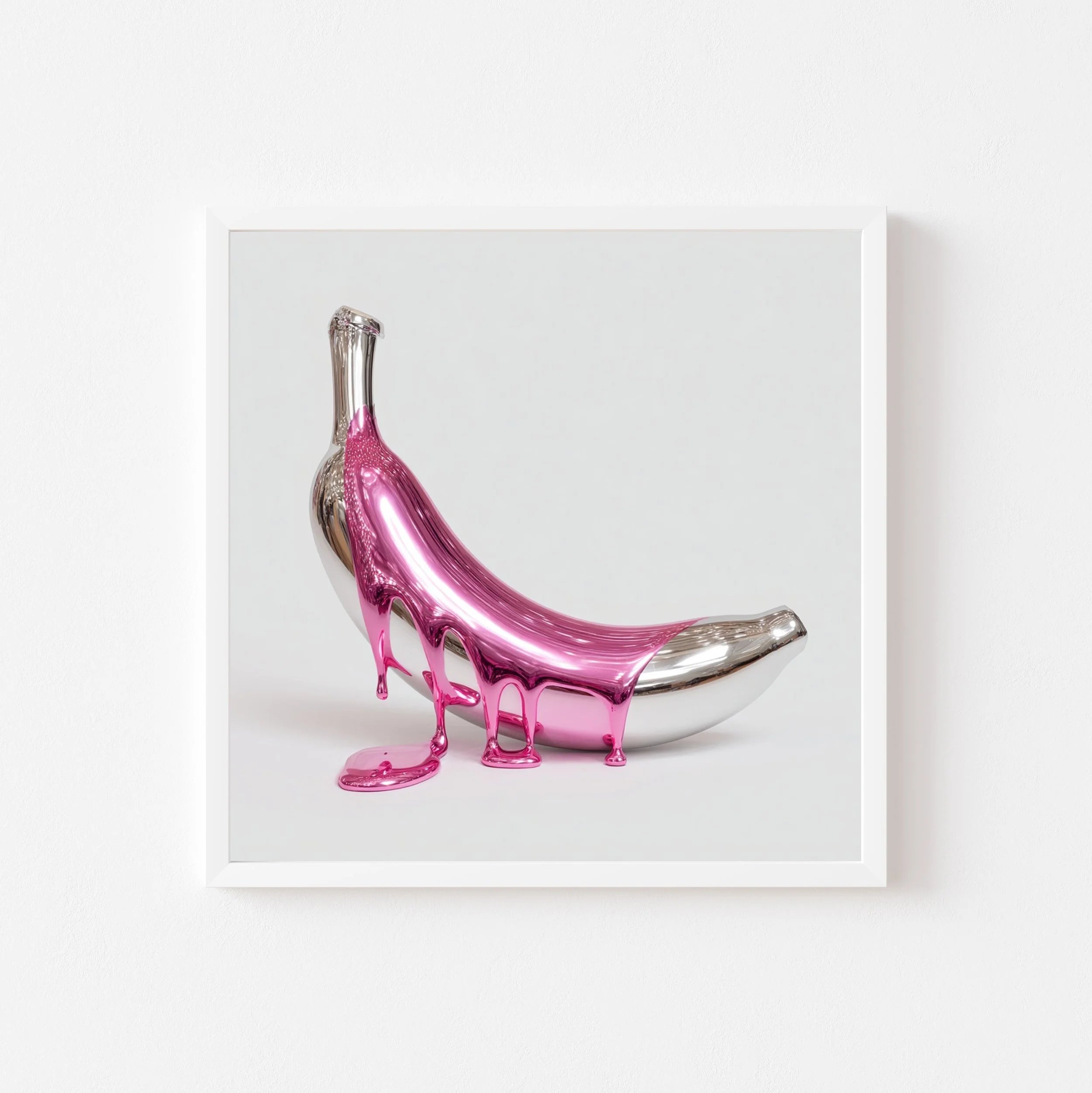 Not a Basel Banana I art print by Somewhere Velvet