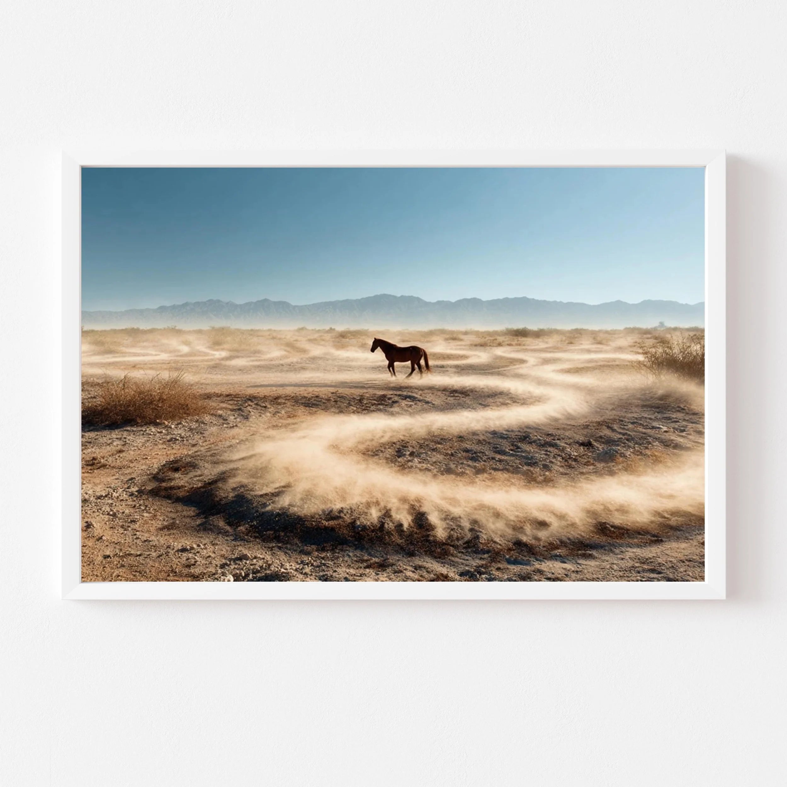 Desert Storm art print by Somewhere Velvet
