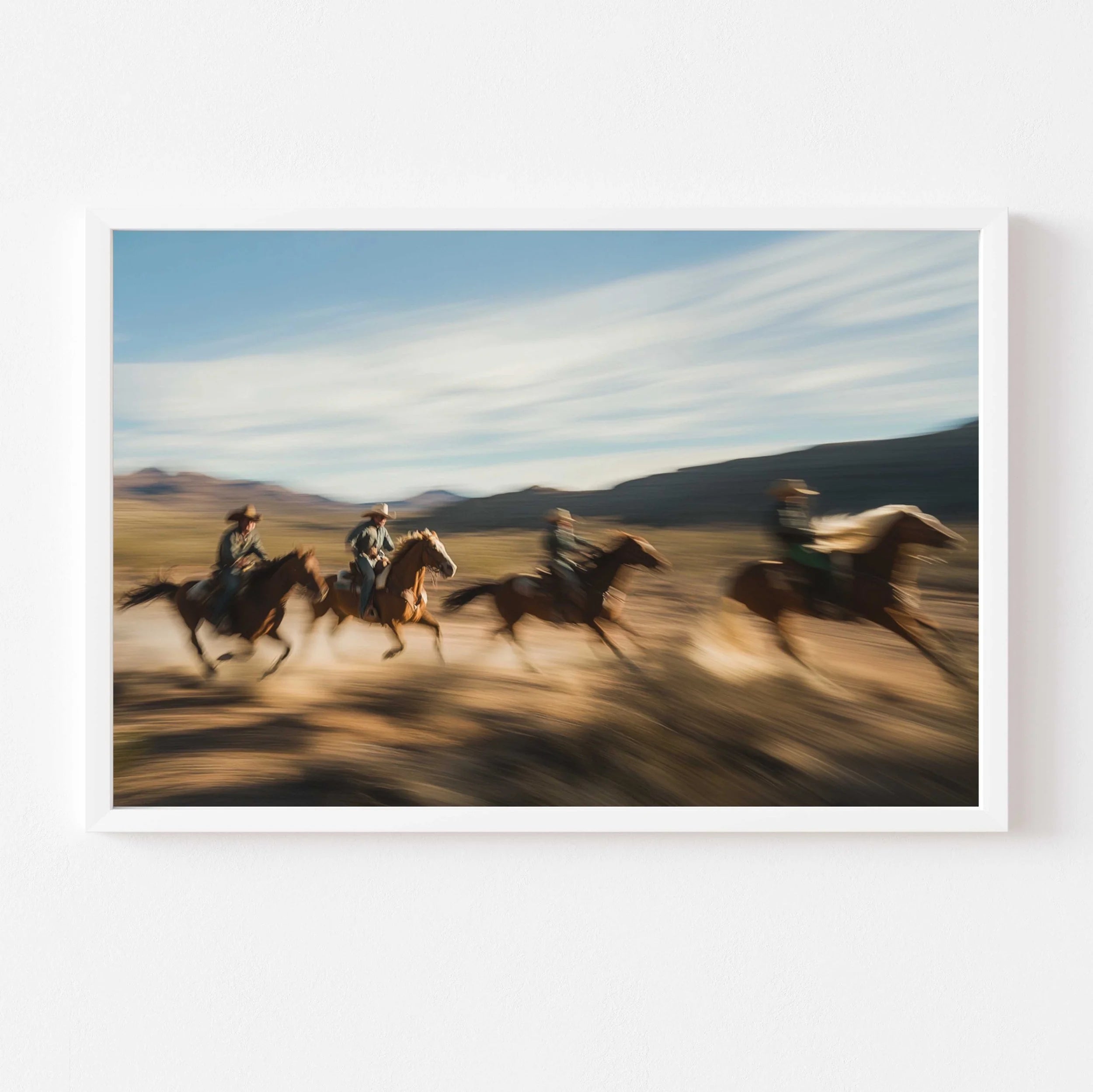 Giddy Up art print by Somewhere Velvet