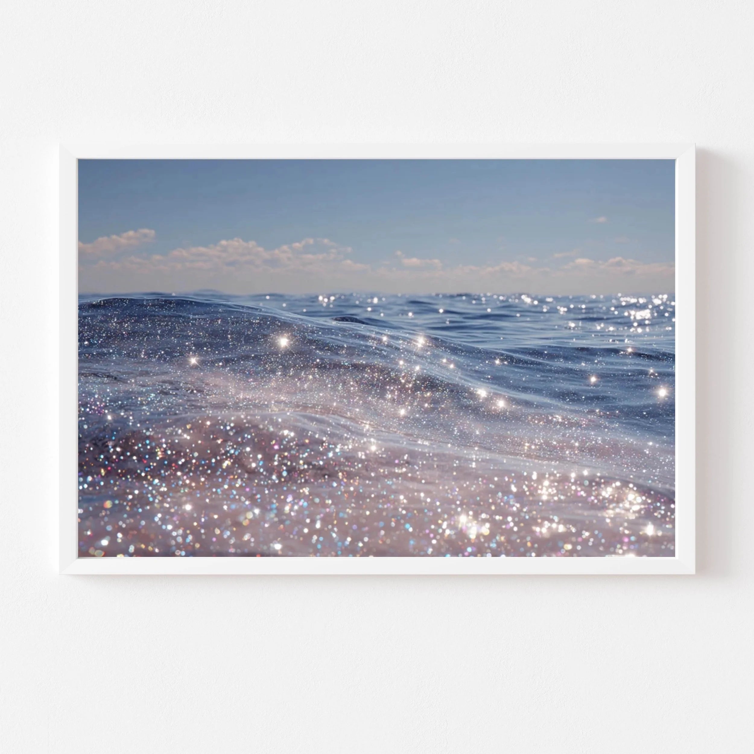 Mystic Water art print by Somewhere Velvet