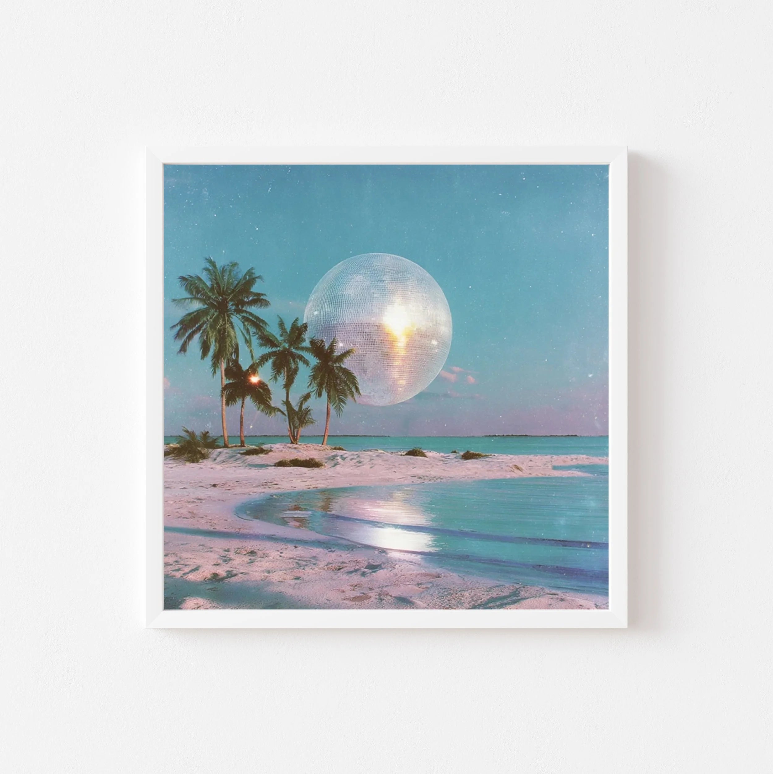 LA LA Land art print by Somewhere Velvet