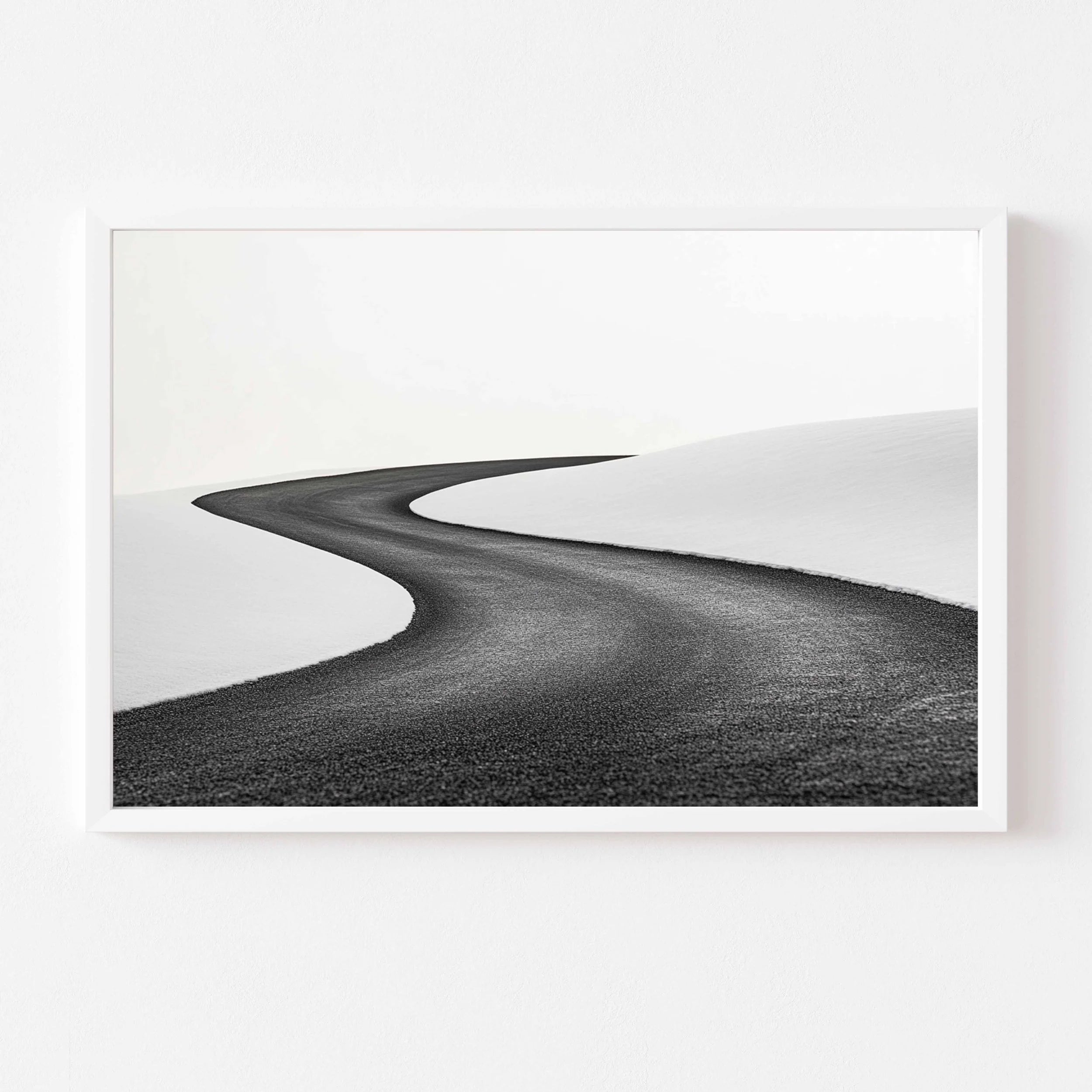 One Road art print by Somewhere Velvet