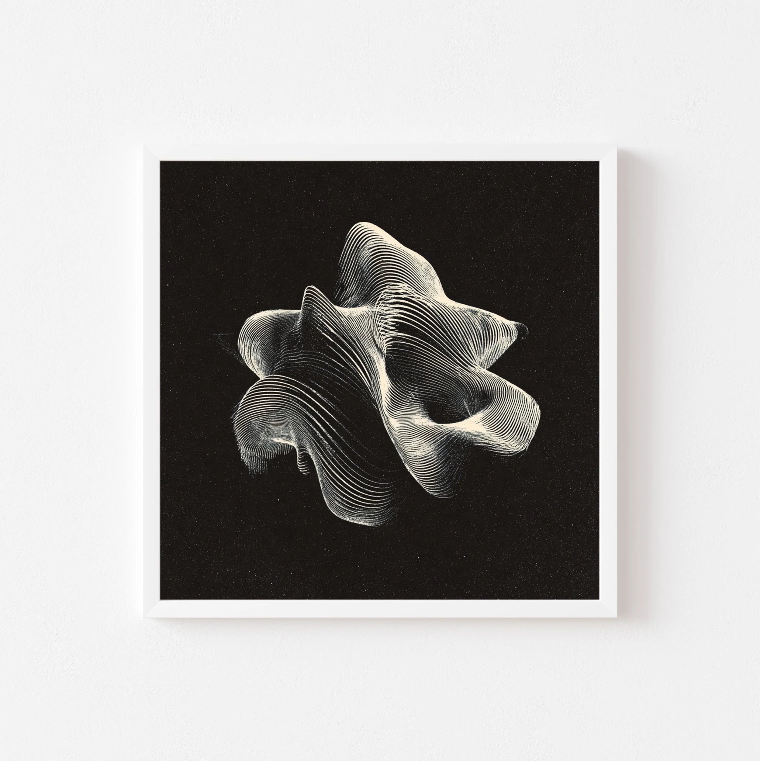 Spiraling art print by Somewhere Velvet