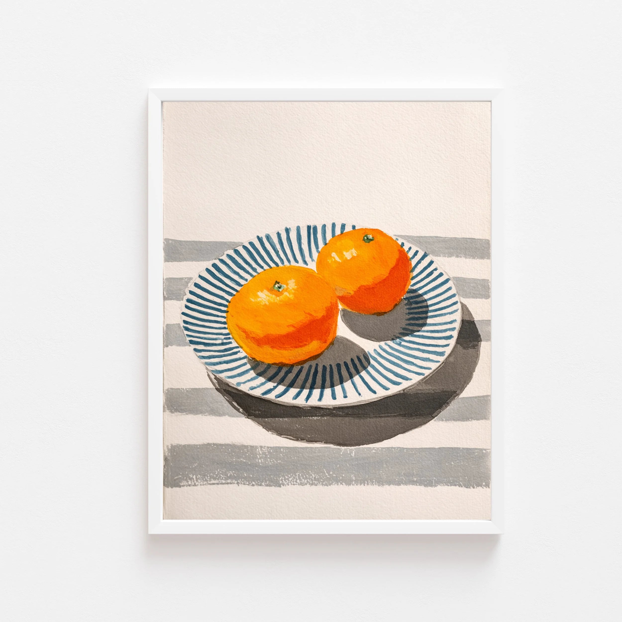 L'Orange art print by Somewhere Velvet