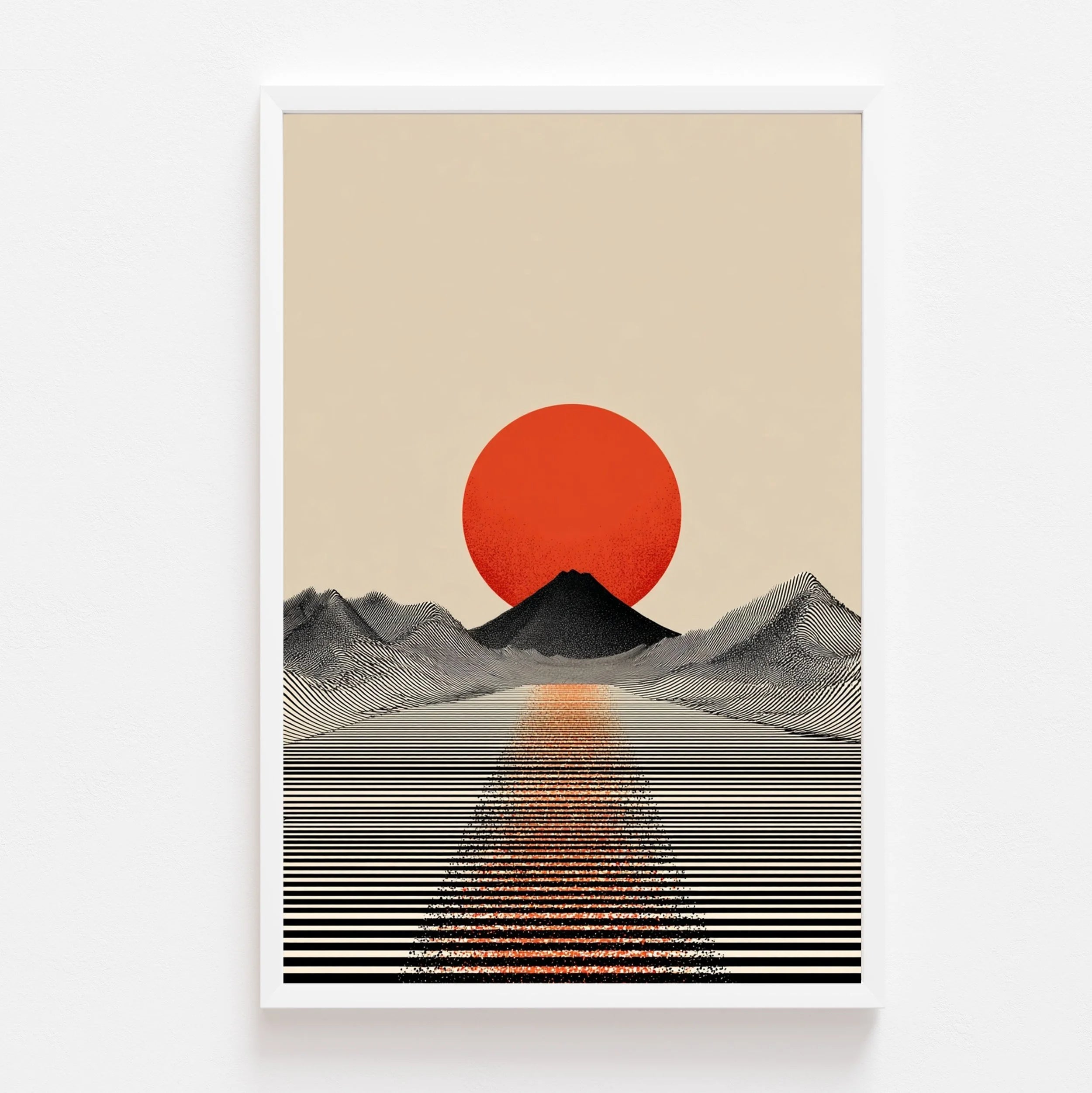 Full Rising art print by Somewhere Velvet
