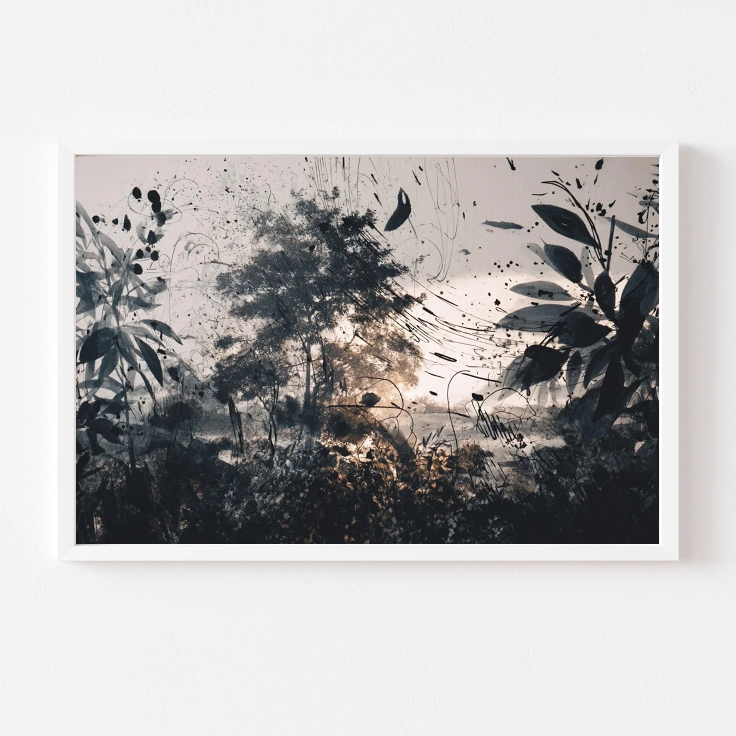 Chaotic Beauty art print by Somewhere Velvet