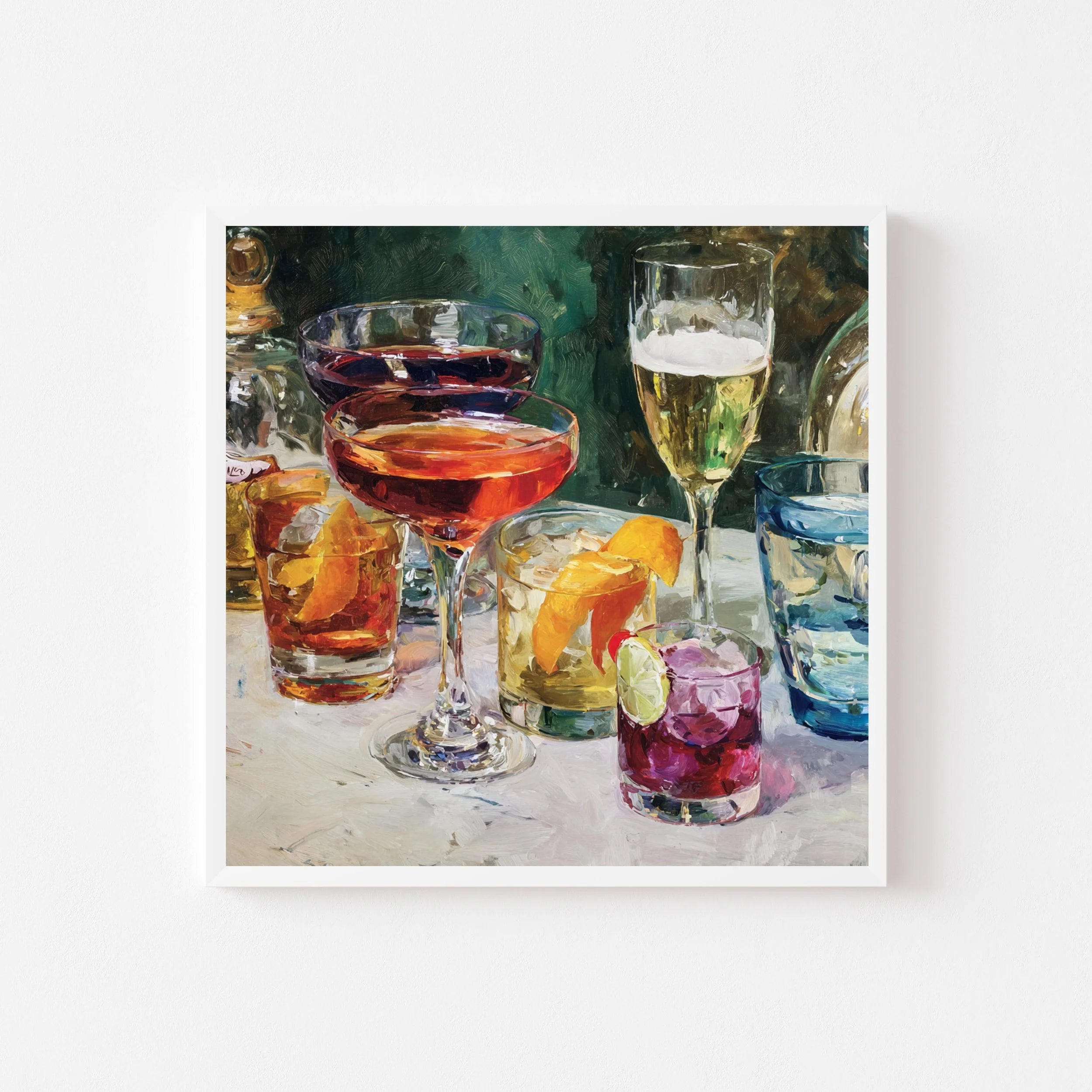 Five PM art print by Somewhere Velvet