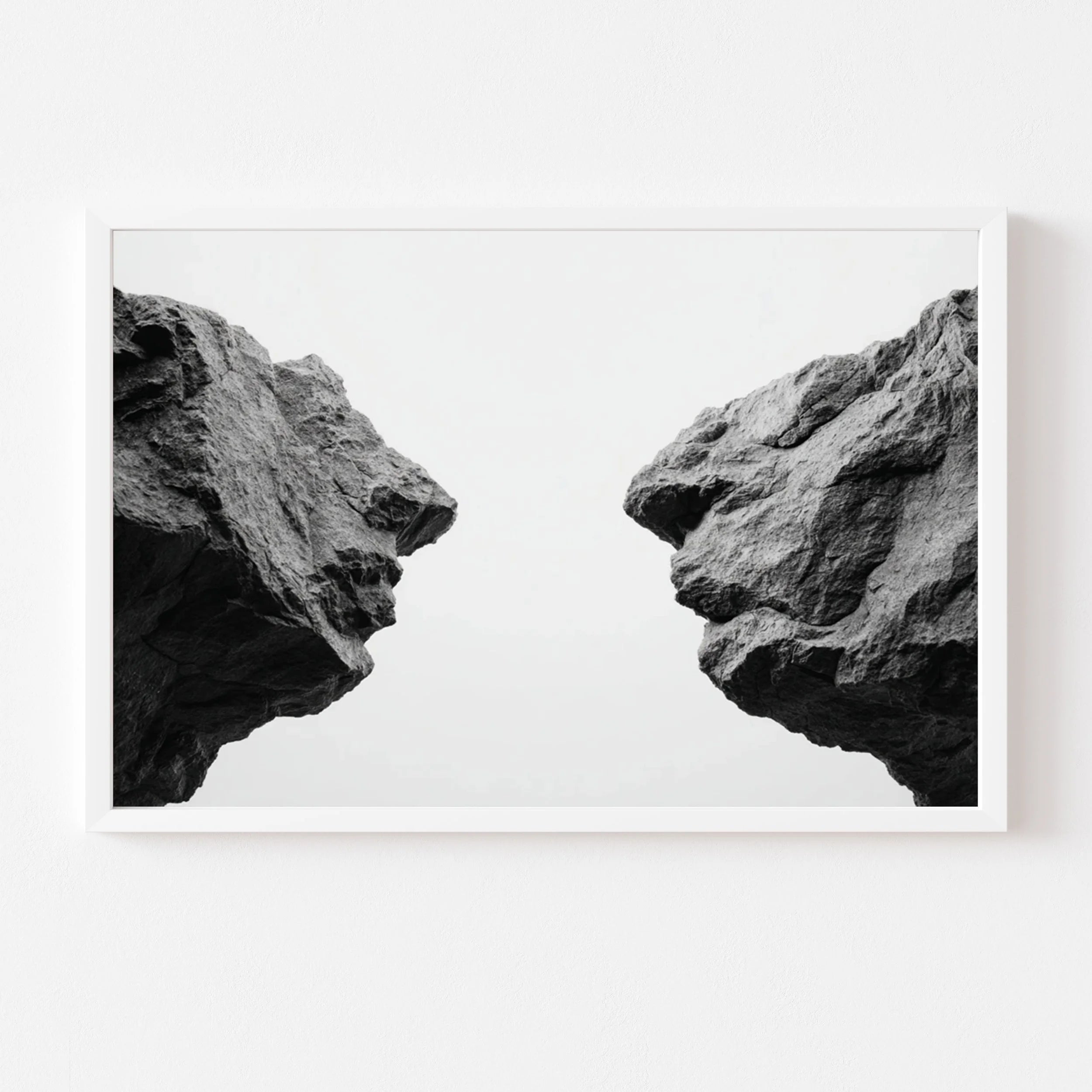 Joining Mountains art print by Somewhere Velvet