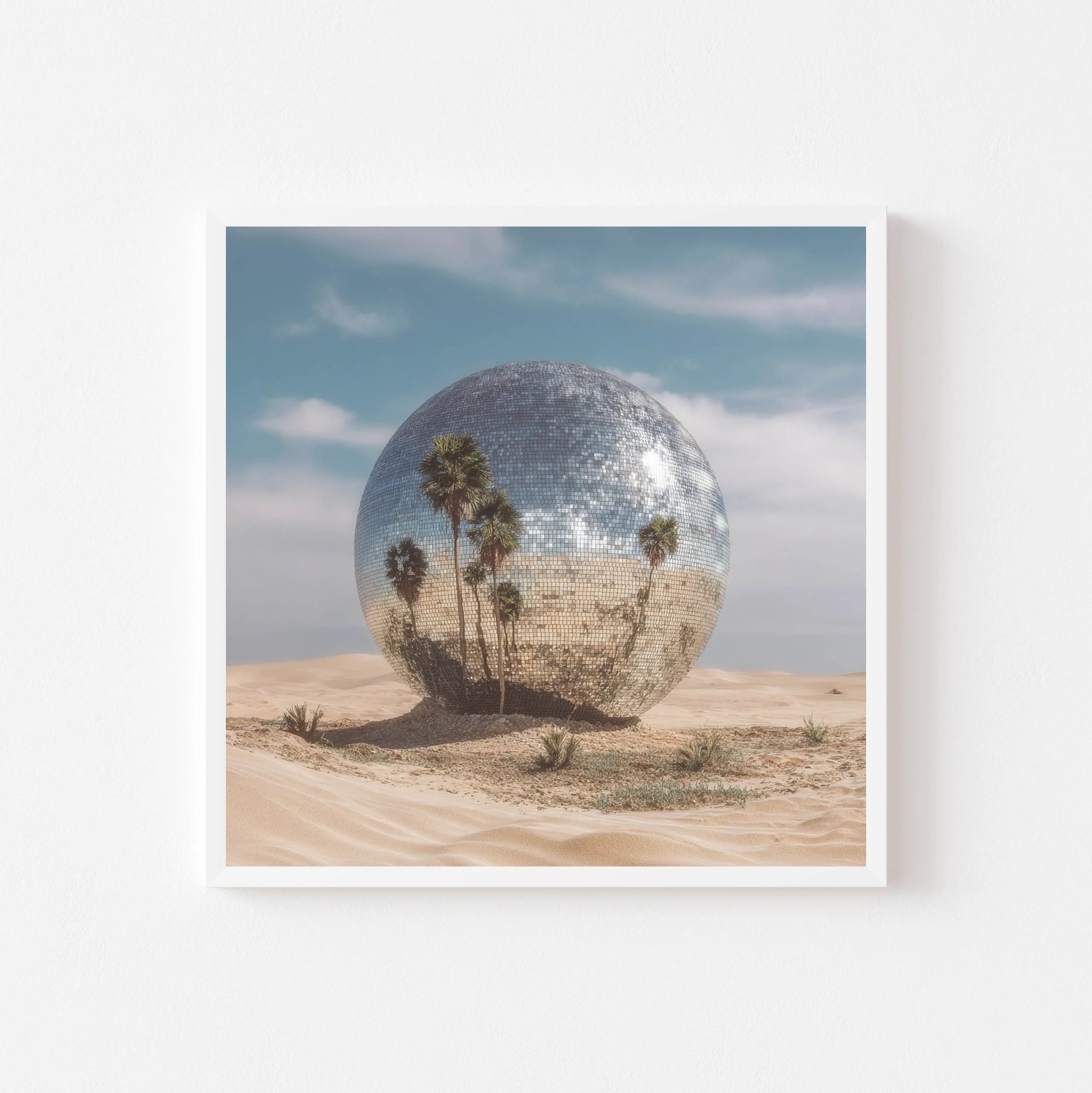 Disco Beach art print by Somewhere Velvet