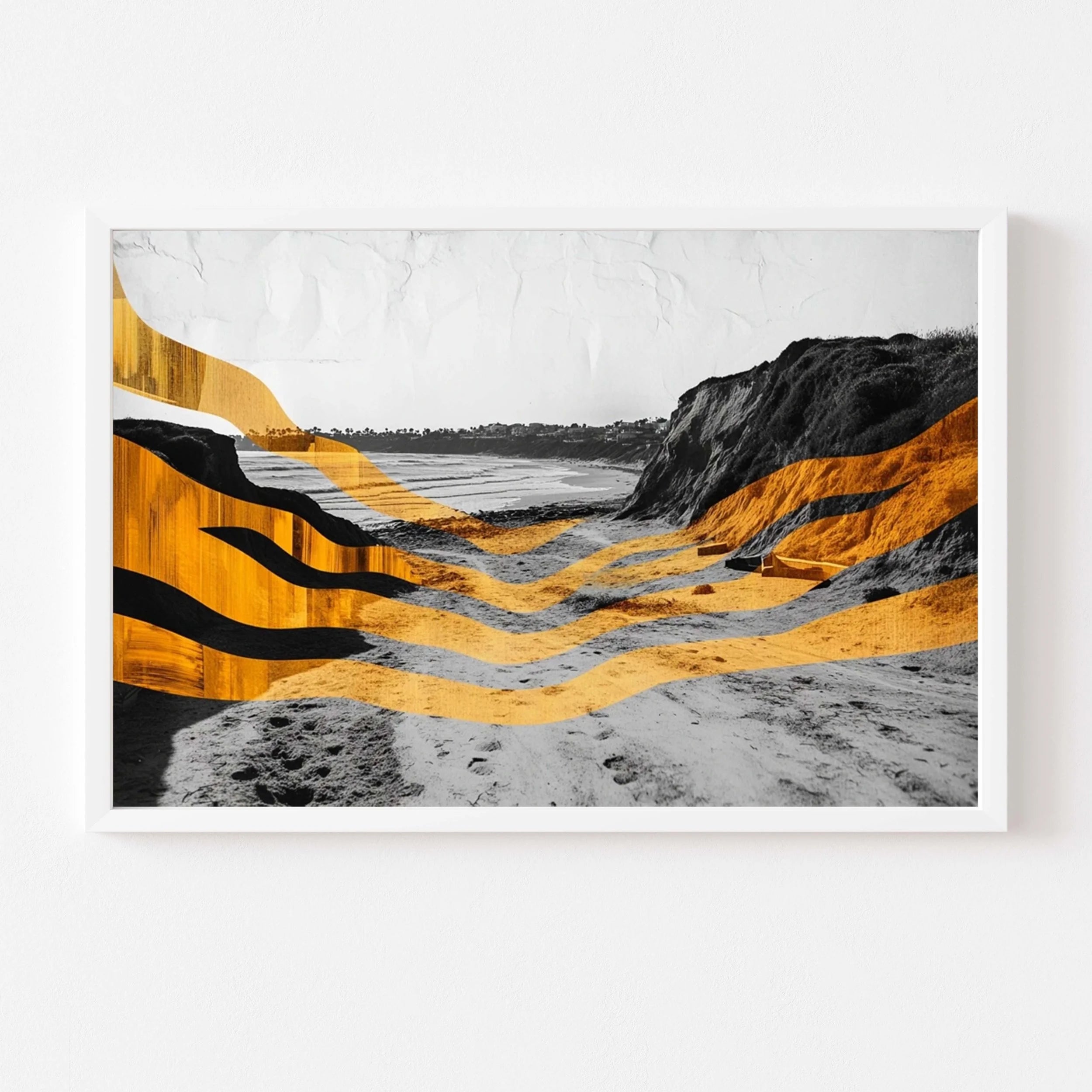 Stripes art print by Somewhere Velvet