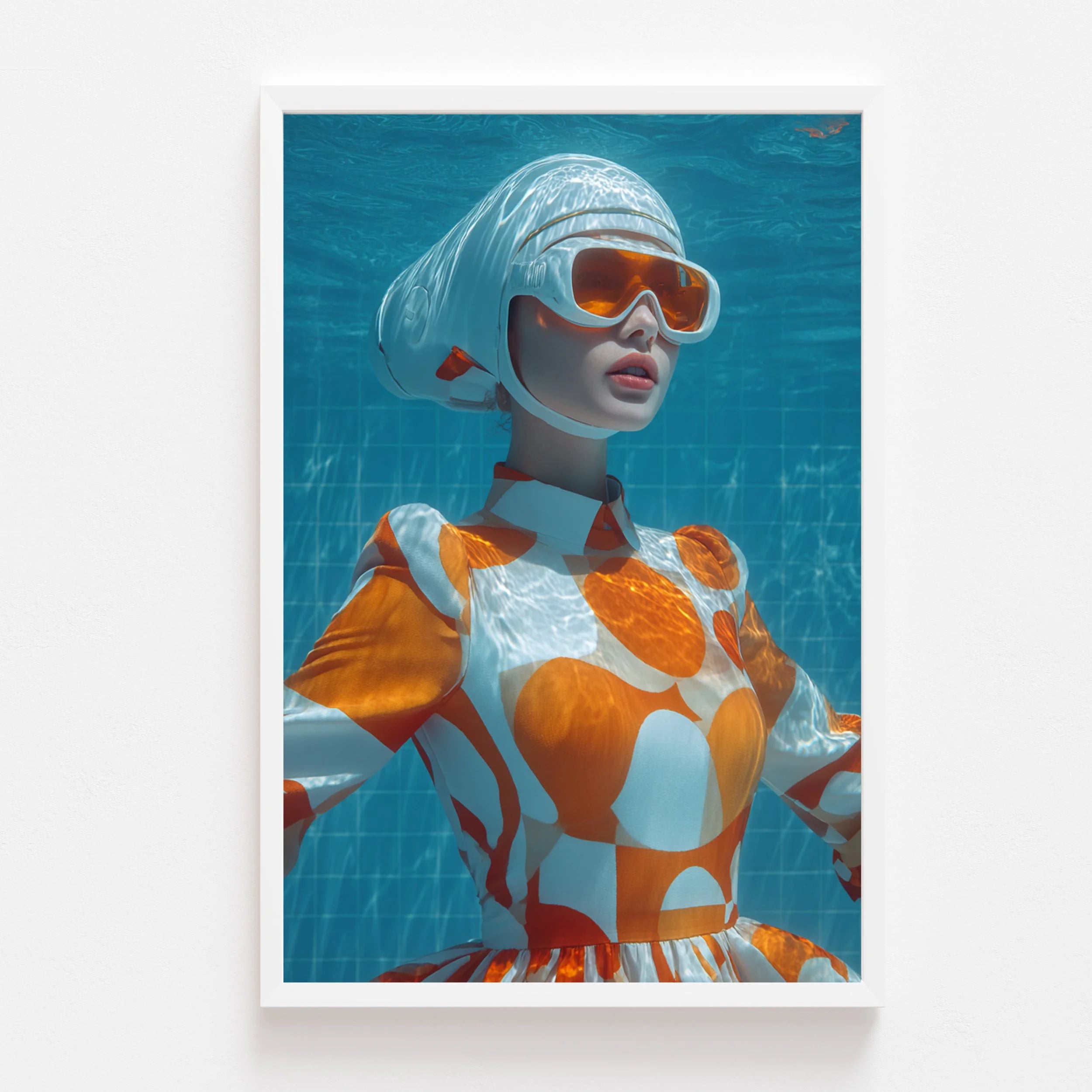 WET SUIT art print by Somewhere Velvet