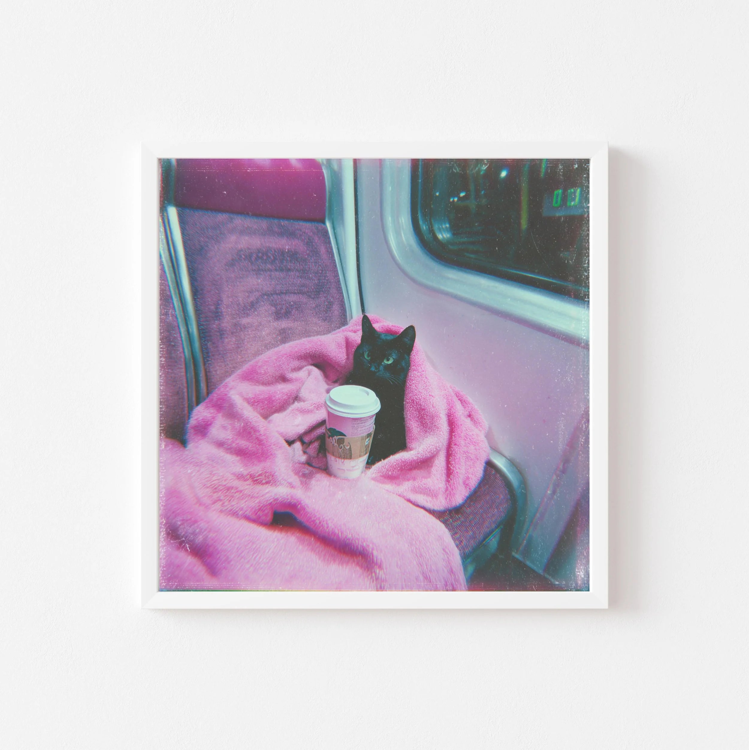 Morning Commute art print by Somewhere Velvet