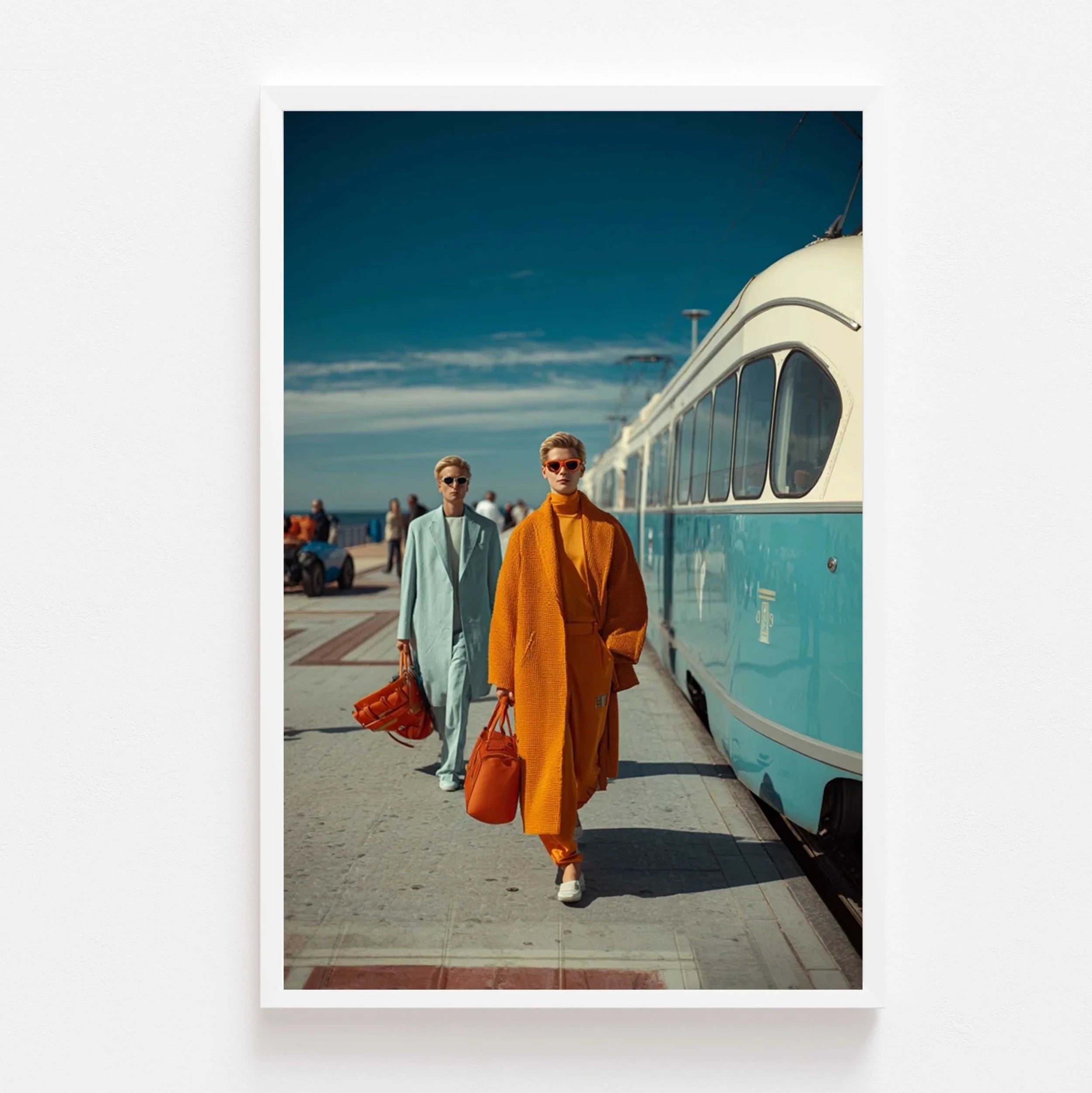 Away Camp art print by Somewhere Velvet