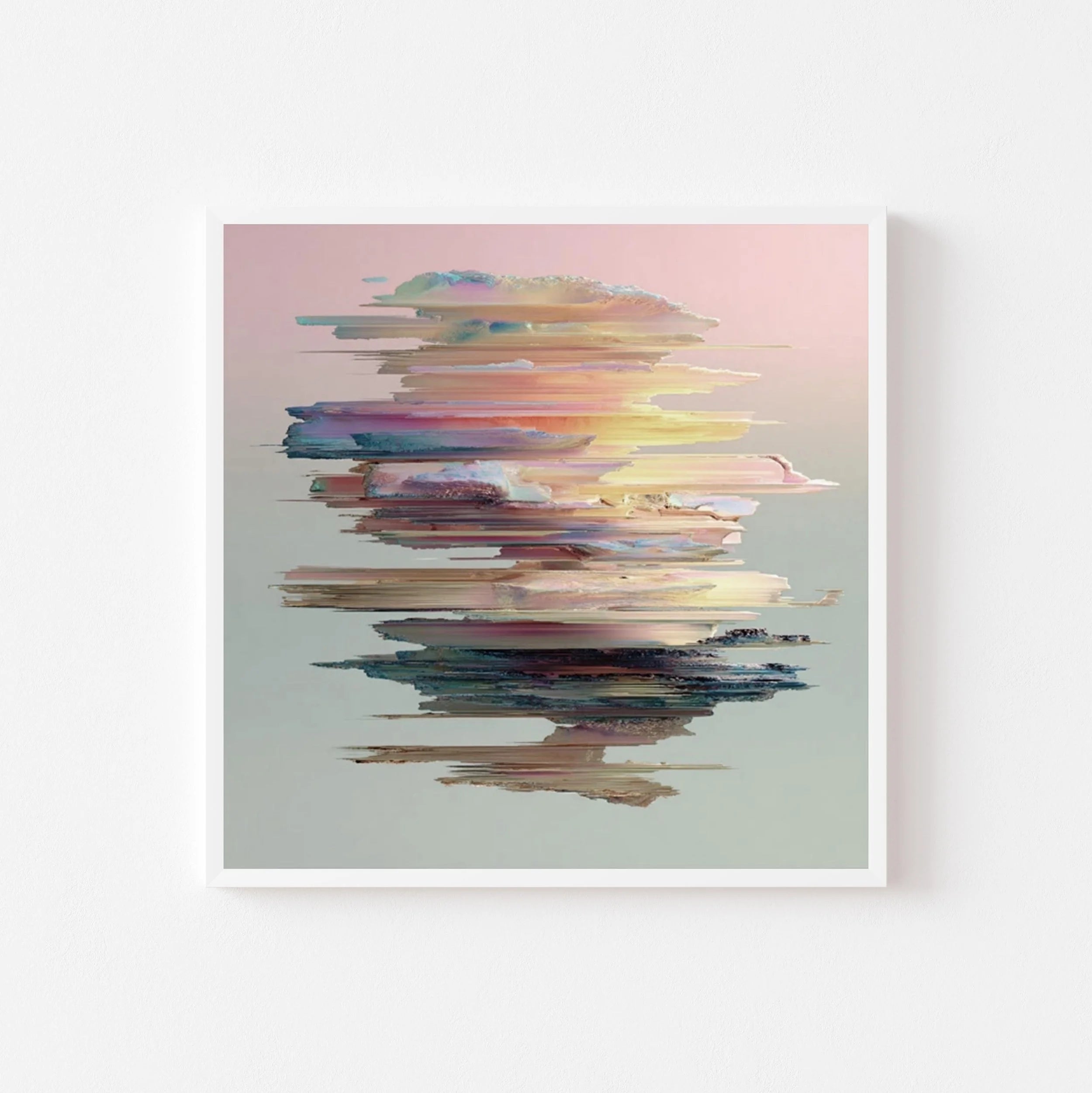Cloudy Palette art print by Somewhere Velvet