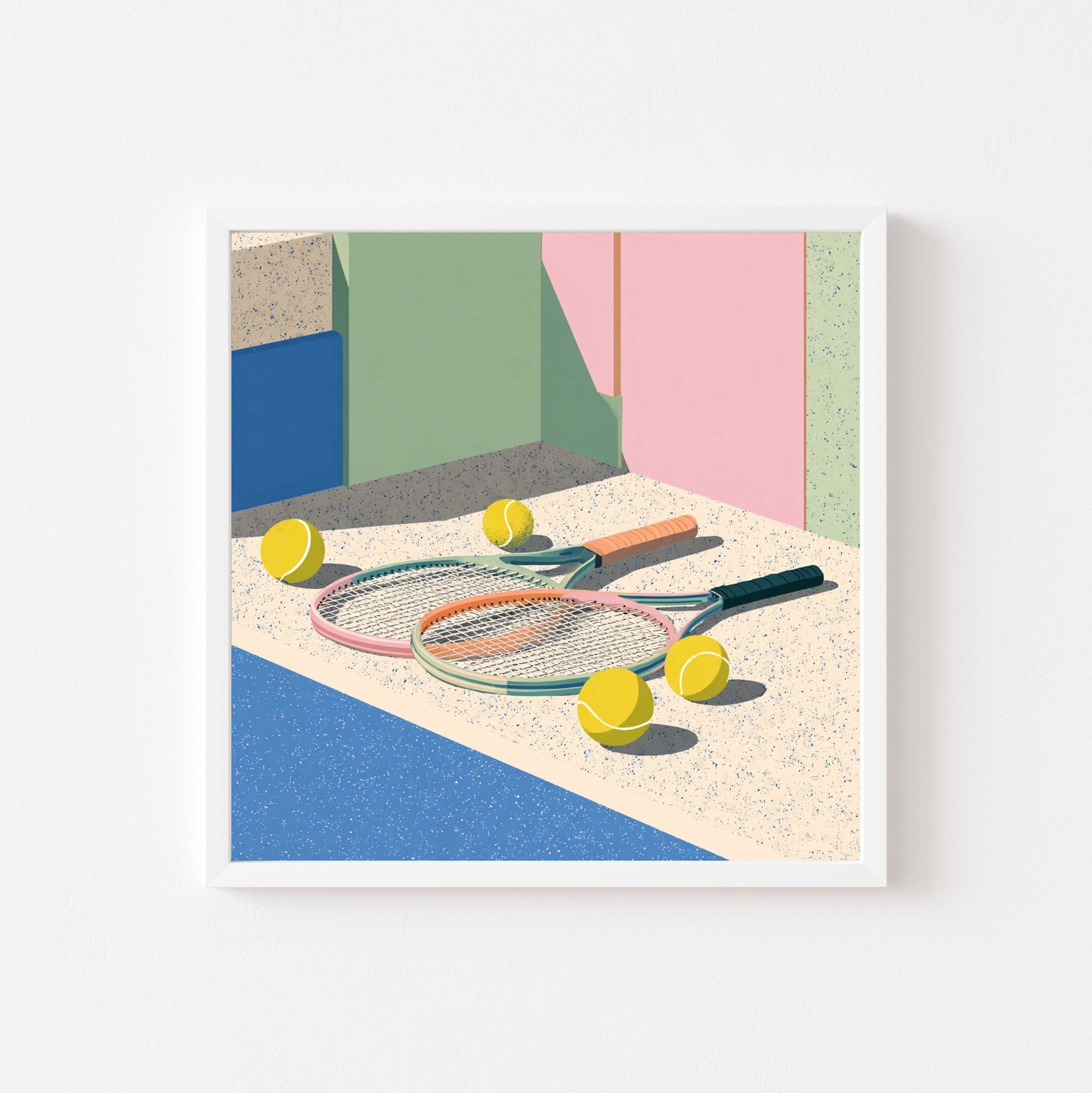 The Sport art print by Somewhere Velvet
