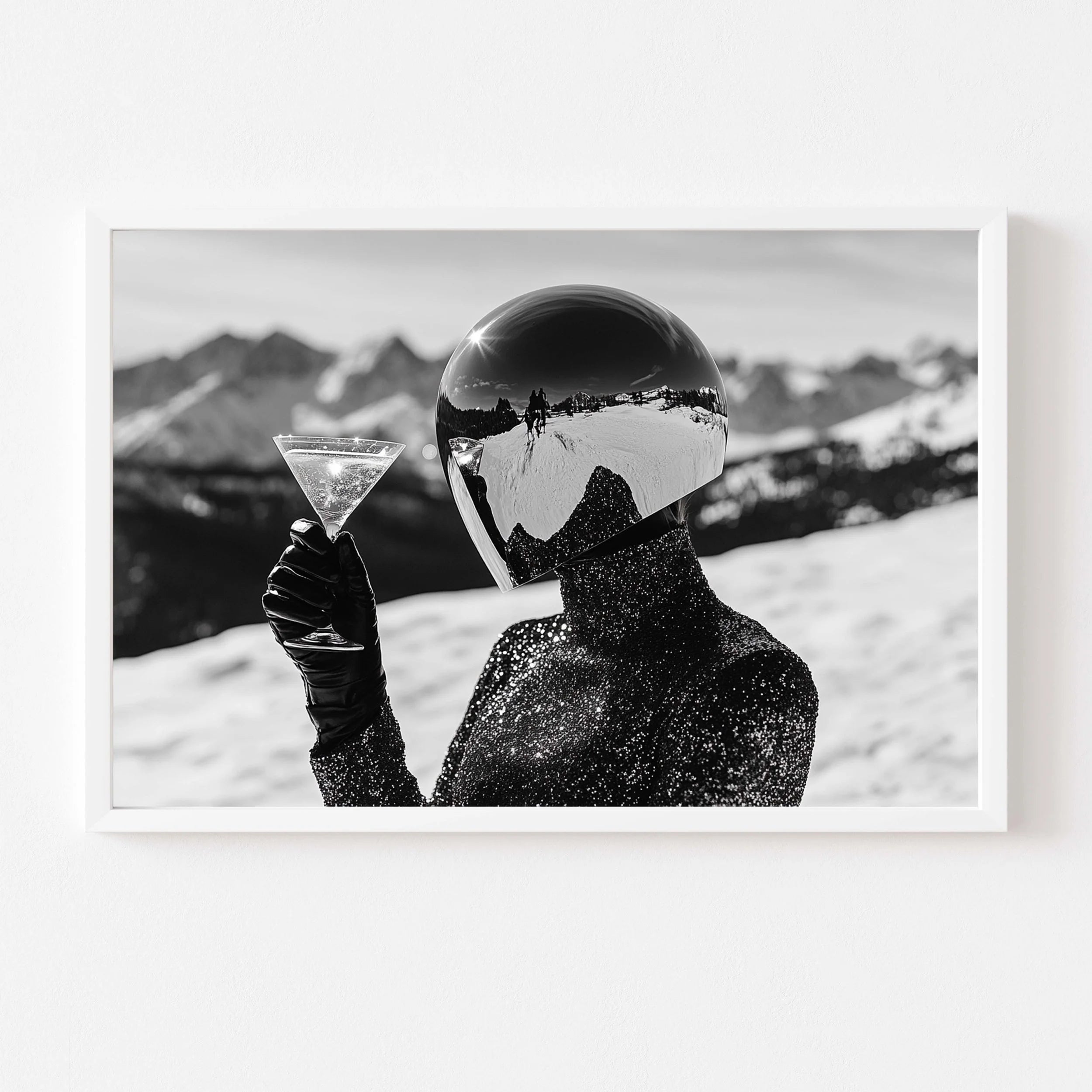 Stay Warm art print by Somewhere Velvet